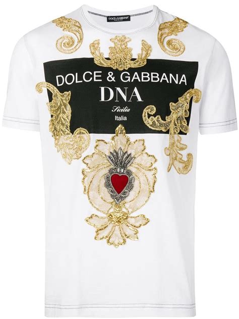 t shirt dolce gabbana saldi|farfetch dolce and gabbana t shirts.